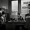 Humphrey Bogart, Mary Astor, and Jerome Cowan in The Maltese Falcon (1941)