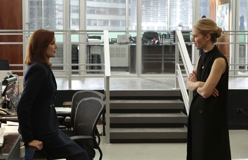 Marcia Cross and Johanna Braddy in Quantico (2015)