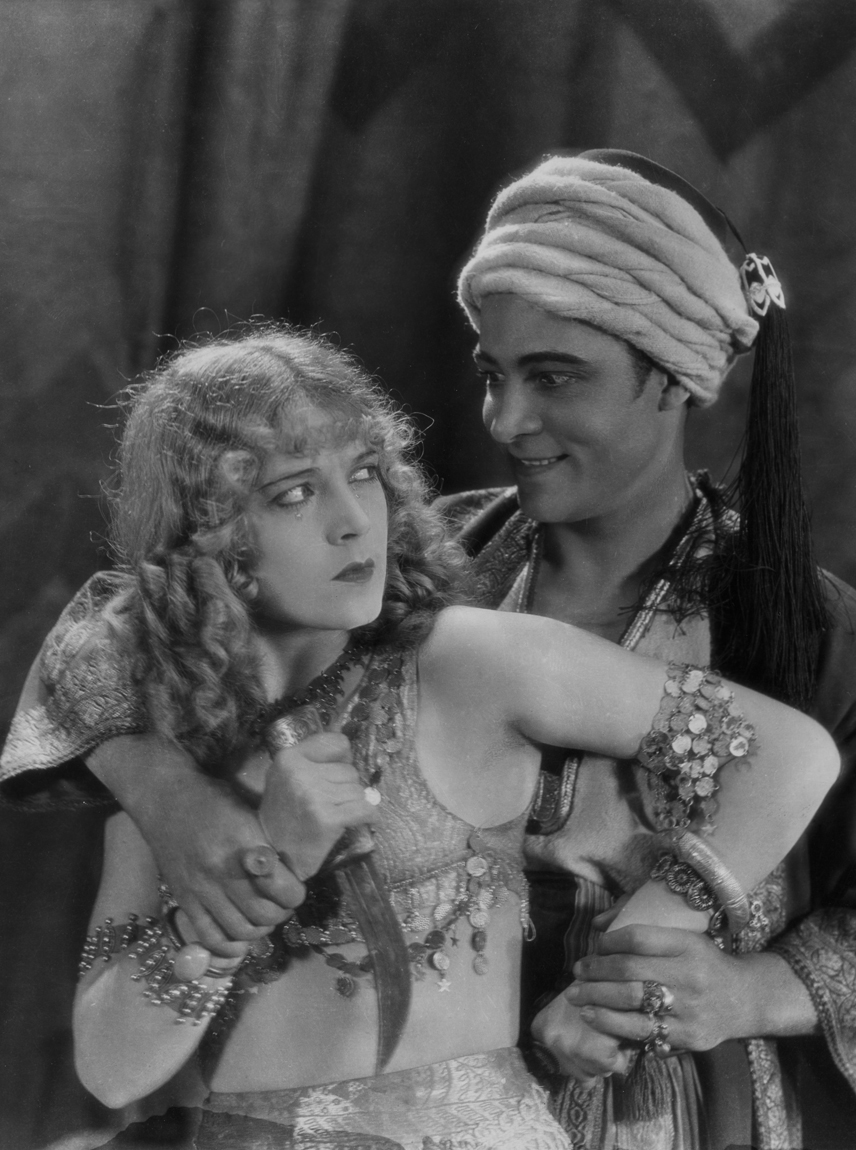 Vilma Bánky and Rudolph Valentino in The Son of the Sheik (1926)