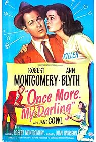 Ann Blyth and Robert Montgomery in Once More, My Darling (1949)