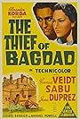 June Duprez, Sabu, and Conrad Veidt in The Thief of Bagdad (1940)