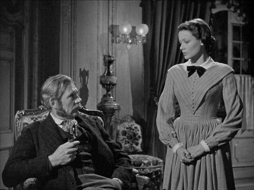 Gene Tierney and Walter Huston in Dragonwyck (1946)