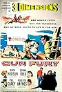 Rock Hudson, Donna Reed, Philip Carey, and Roberta Haynes in Gun Fury (1953)