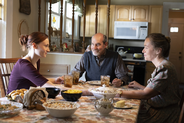 James Healy Jr., Sophie Turner, and Deena Wade in The Staircase (2022)