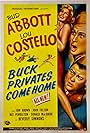 Bud Abbott, Lou Costello, and Joan Shawlee in Buck Privates Come Home (1947)