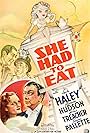 Jack Haley, Rochelle Hudson, Eugene Pallette, and Arthur Treacher in She Had to Eat (1937)