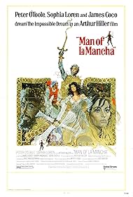 Sophia Loren, Peter O'Toole, and James Coco in Man of La Mancha (1972)