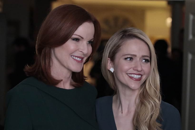 Marcia Cross and Johanna Braddy in Quantico (2015)