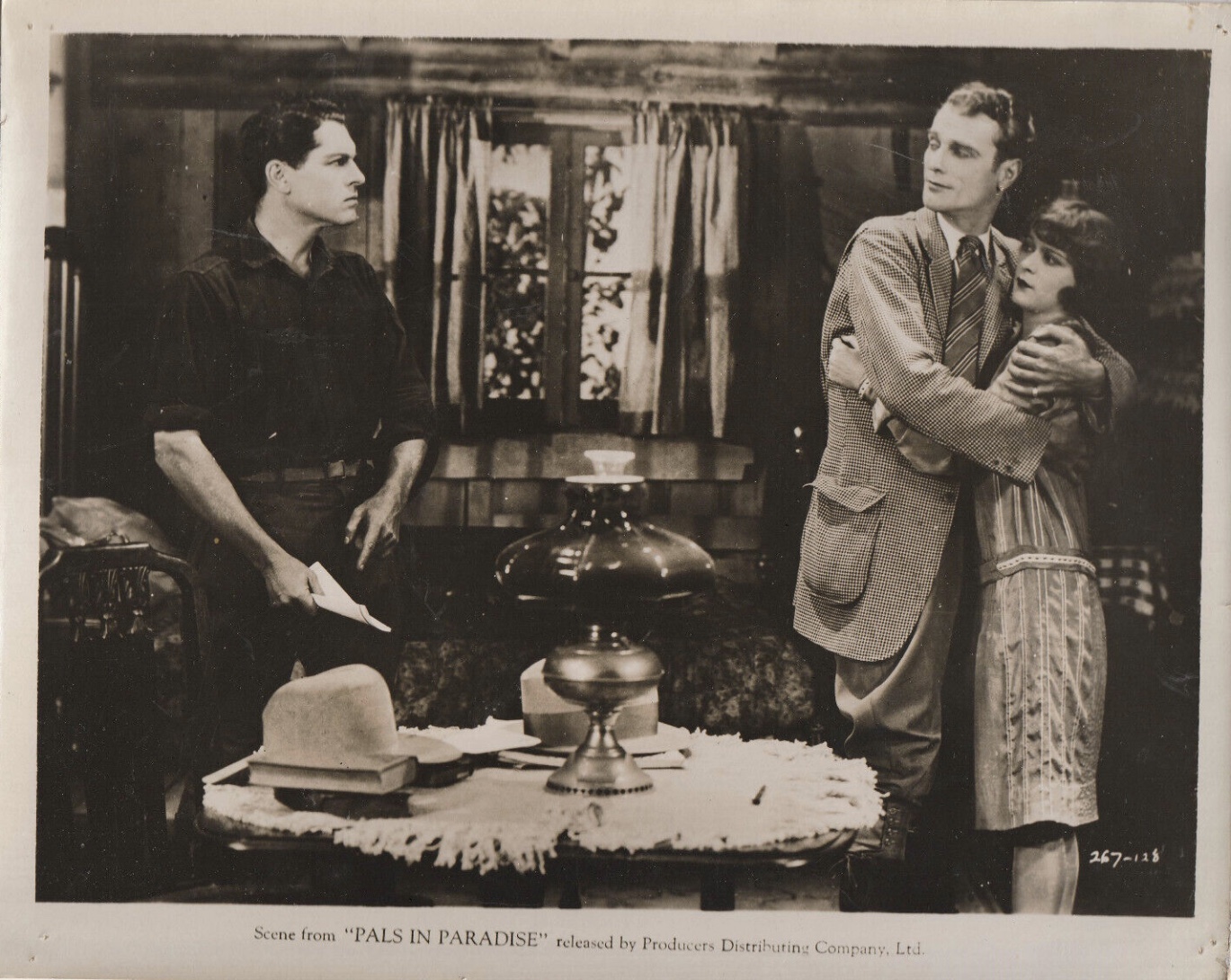 John Bowers, Alan Brooks, and Marguerite De La Motte in Pals in Paradise (1926)