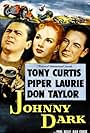 Tony Curtis, Piper Laurie, and Don Taylor in Johnny Dark (1954)