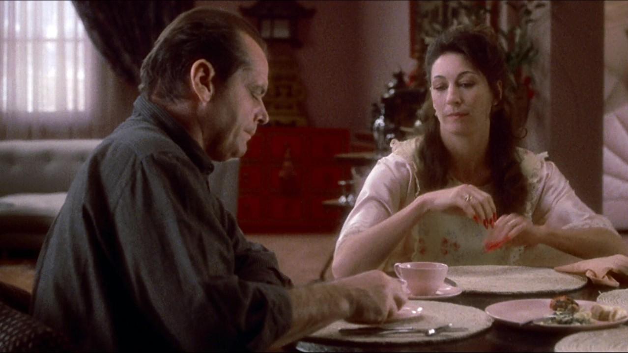 Jack Nicholson and Anjelica Huston in Prizzi's Honor (1985)