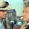 Lee Majors and James Whitmore in The Big Valley (1965)