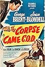 Joan Blondell and George Brent in The Corpse Came C.O.D. (1947)