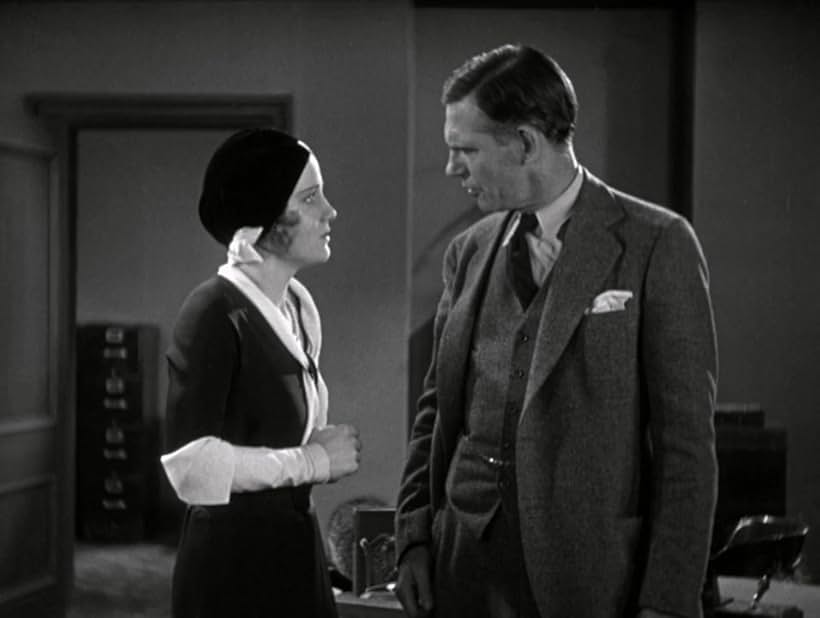 Constance Cummings and Walter Huston in The Criminal Code (1931)