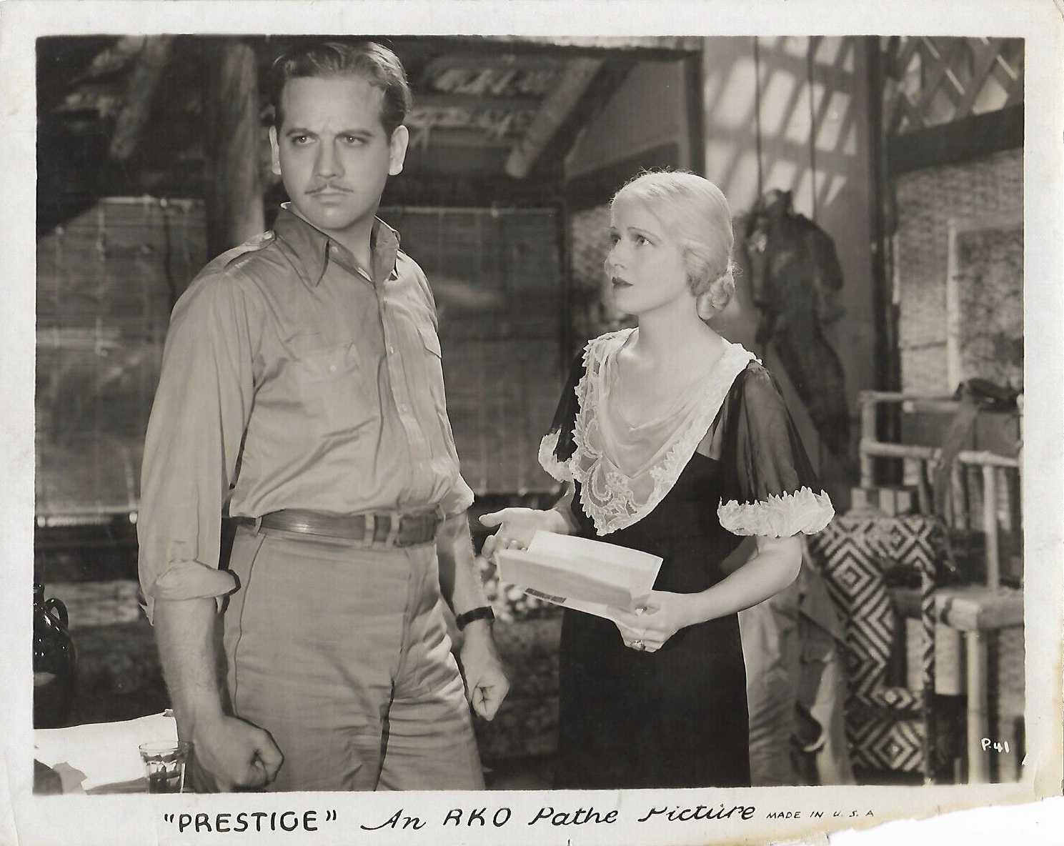 Melvyn Douglas and Ann Harding in Prestige (1931)