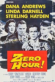 Dana Andrews, Linda Darnell, Sterling Hayden, and Peggy King in Zero Hour! (1957)