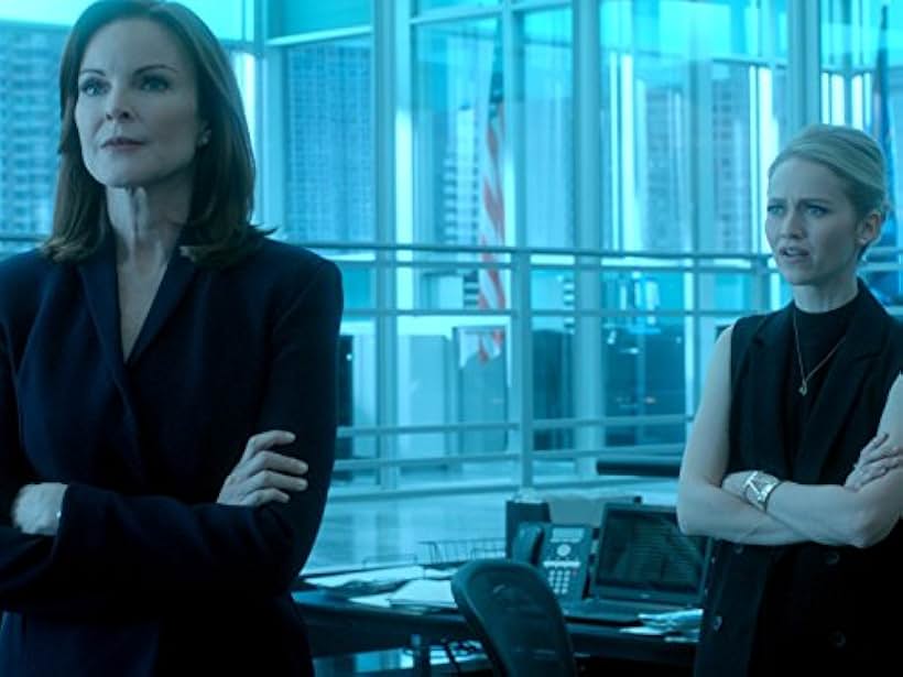 Marcia Cross and Johanna Braddy in Quantico (2015)