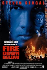 Steven Seagal and Marg Helgenberger in Fire Down Below (1997)