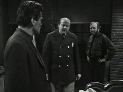 Dana Elcar, David Ford, and Mitchell Ryan in Dark Shadows (1966)