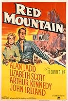 Alan Ladd and Lizabeth Scott in Red Mountain (1951)