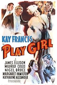 Stanley Andrews, Nigel Bruce, Mildred Coles, James Ellison, Kay Francis, G.P. Huntley, and Kane Richmond in Play Girl (1941)