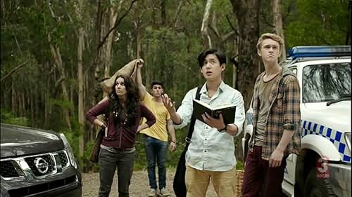 Michala Banas, Joel Lok, Rahart Adams, and Matt Testro in Nowhere Boys (2013)