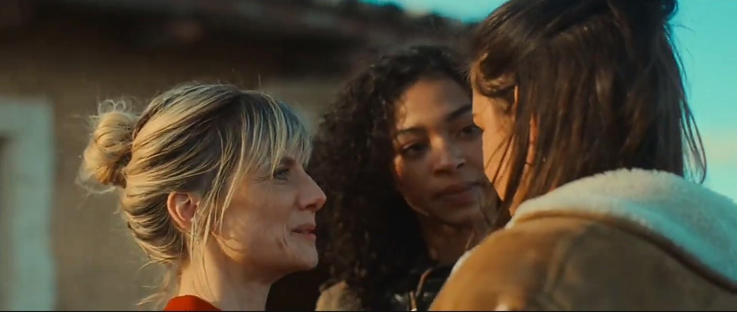 Mélanie Laurent, Adèle Exarchopoulos, and Manon Bresch in Wingwomen (2023)