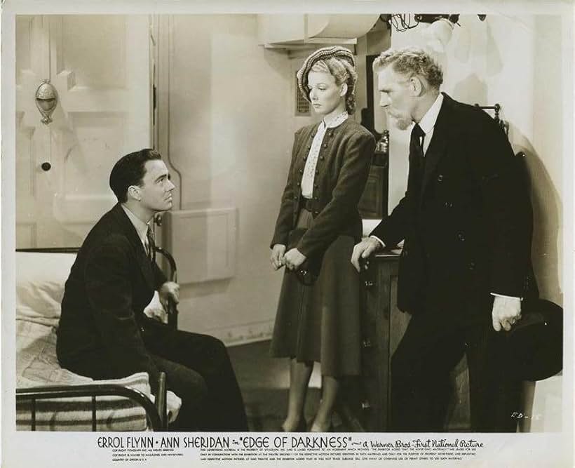 John Beal, Walter Huston, and Ann Sheridan in Edge of Darkness (1943)