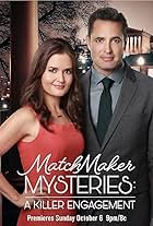 Danica McKellar and Victor Webster in MatchMaker Mysteries: A Killer Engagement (2019)