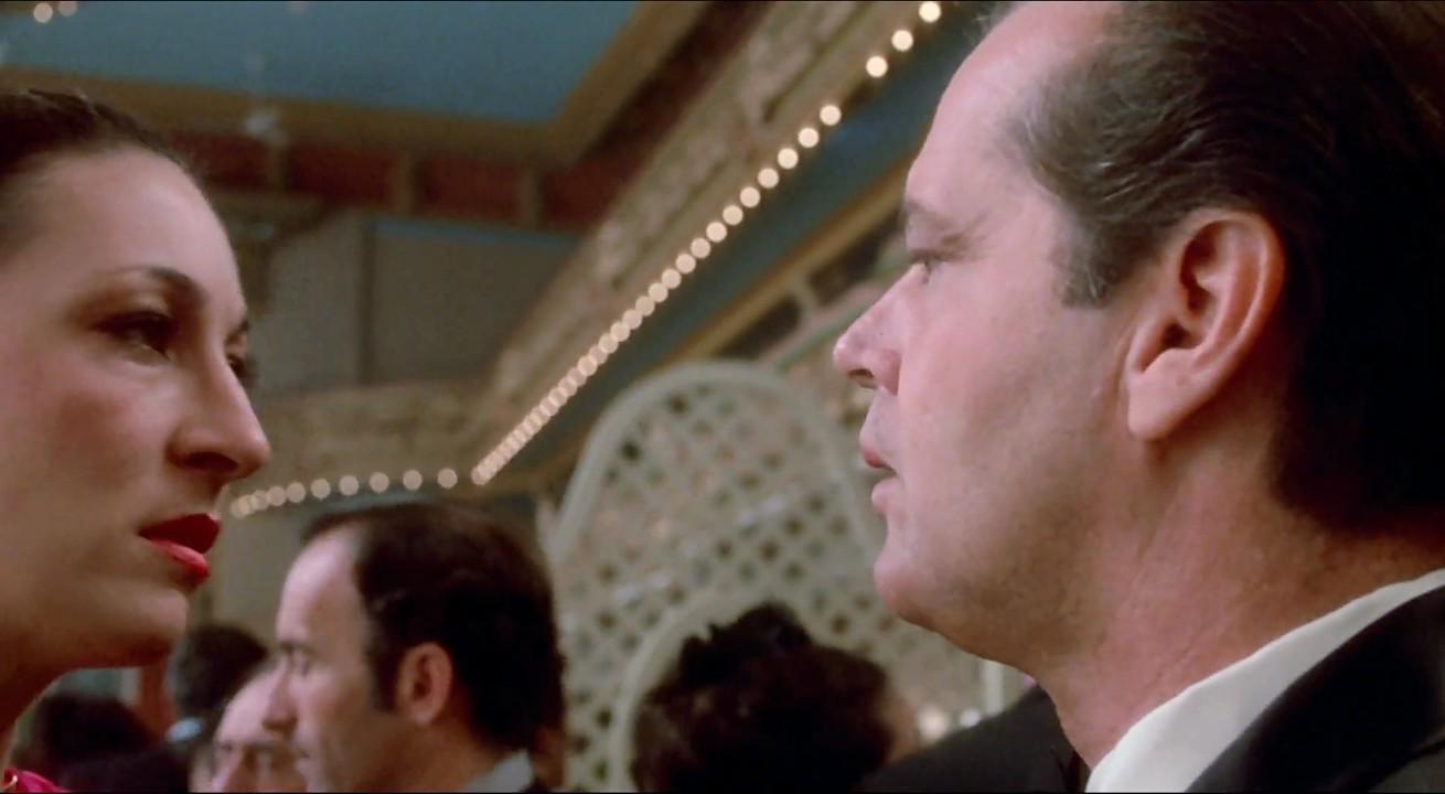 Jack Nicholson and Anjelica Huston in Prizzi's Honor (1985)