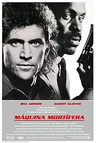 Mel Gibson and Danny Glover in Máquina Mortífera (1987)