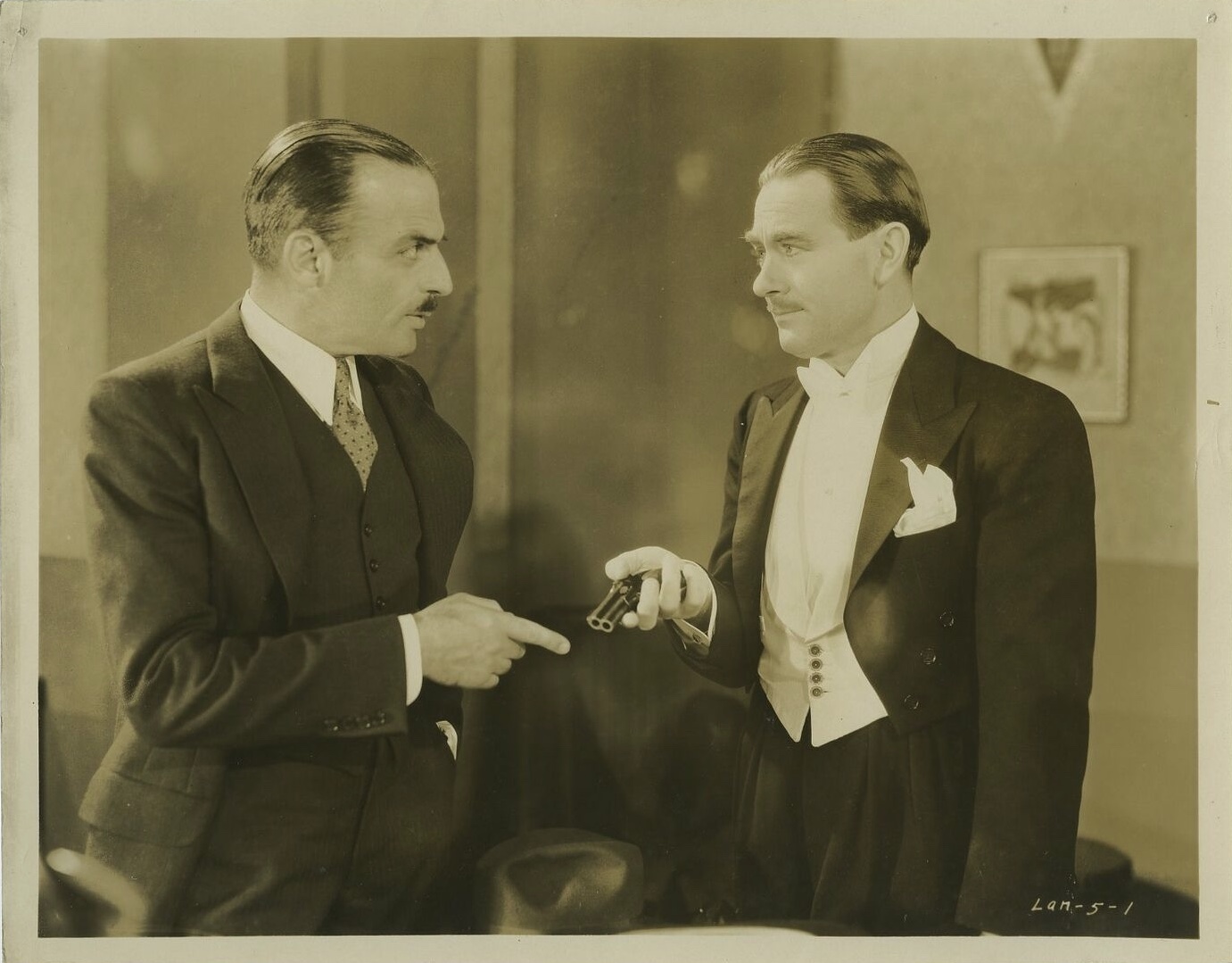 C. Henry Gordon and Owen Moore in Hush Money (1931)