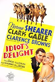 Clark Gable and Norma Shearer in Idiot's Delight (1939)