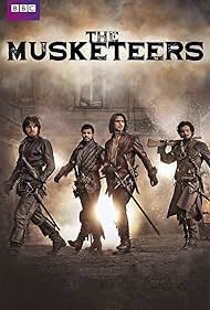 Tom Burke, Santiago Cabrera, Luca Pasqualino, and Howard Charles in The Musketeers (2014)