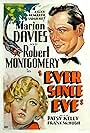 Marion Davies and Robert Montgomery in Ever Since Eve (1937)