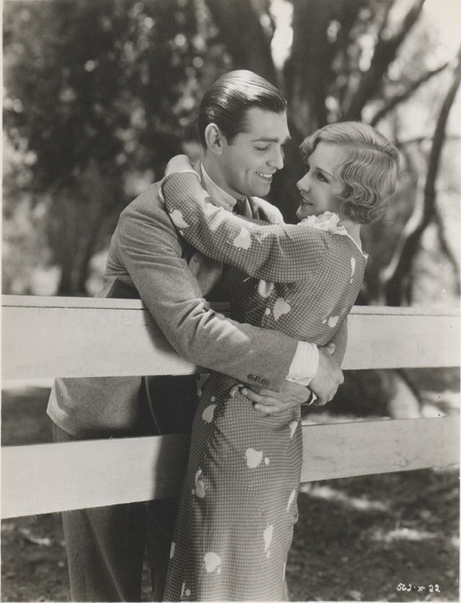 Clark Gable and Madge Evans in Sporting Blood (1931)