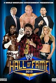 Bob Backlund, Mick Foley, Booker Huffman, Bruno Sammartino, Trish Stratus, and Donald Trump in WWE Hall of Fame 2013 (2013)