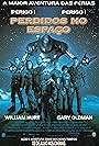 Gary Oldman, Mimi Rogers, Lacey Chabert, William Hurt, Heather Graham, Matt LeBlanc, and Jack Johnson in Perdidos no Espaço: O Filme (1998)