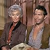 Barbara Stanwyck and Warren Oates in The Big Valley (1965)