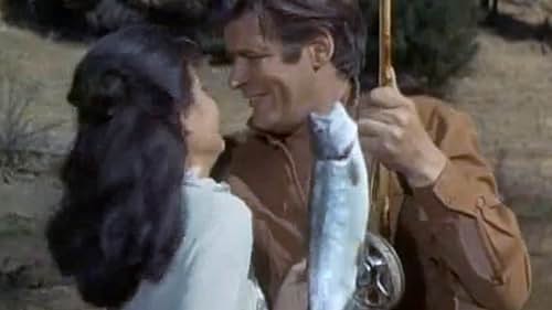 Diane Baker and Peter Breck in The Big Valley (1965)