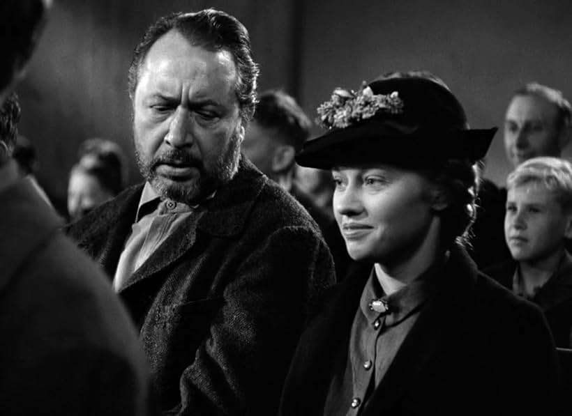 Monte Blue and Virginia Christine in Edge of Darkness (1943)