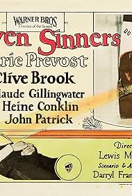 Clive Brook and Marie Prevost in Seven Sinners (1925)