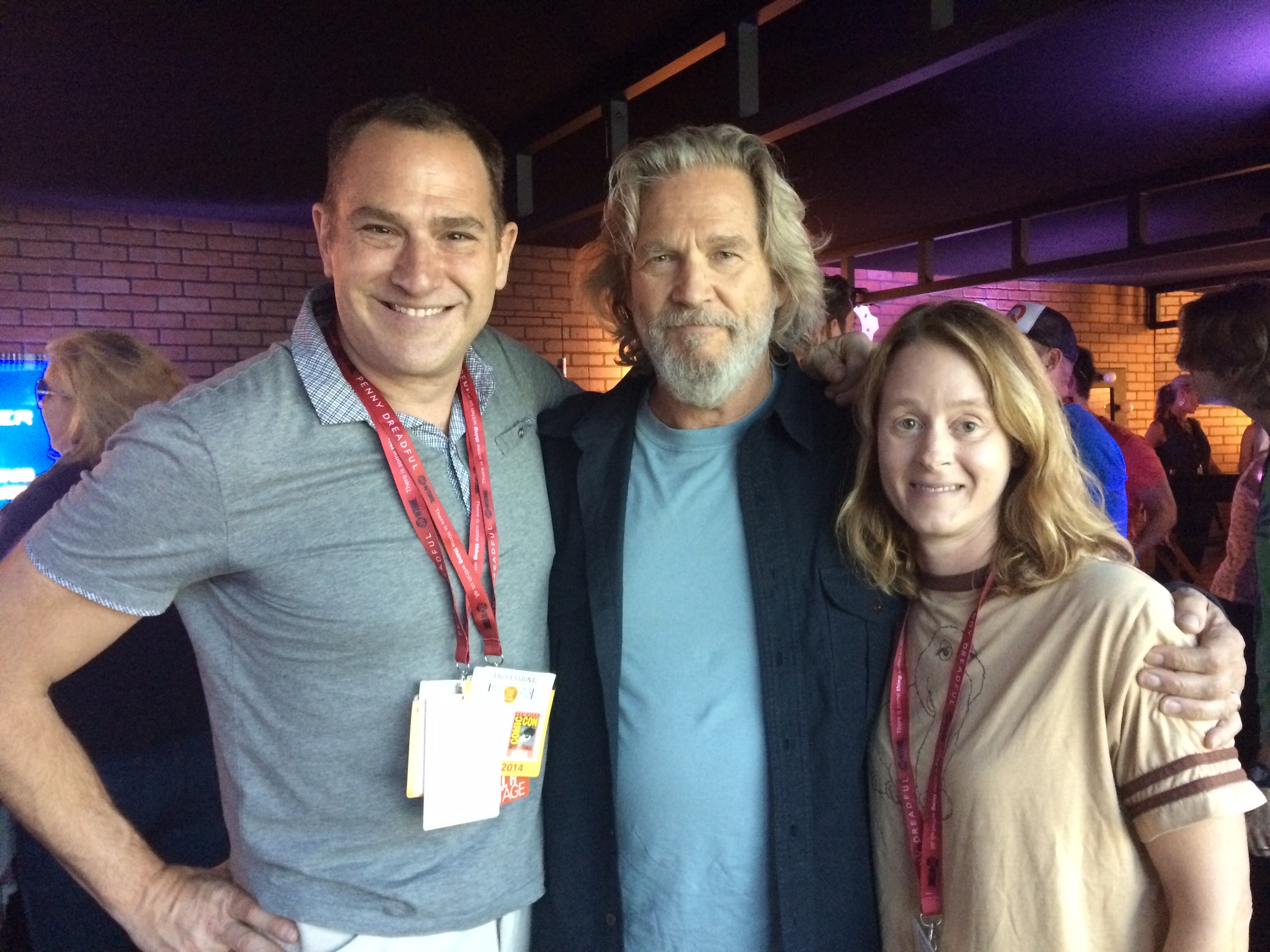 Jeff Bridges and Dan Spilo