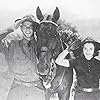 Ronald Reagan, Mary Maguire, and Sergeant Murphy in Sergeant Murphy (1938)