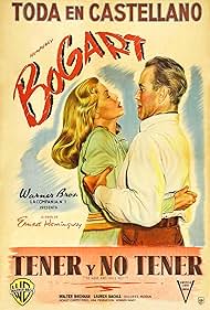 Lauren Bacall and Humphrey Bogart in Tener y no tener (1944)