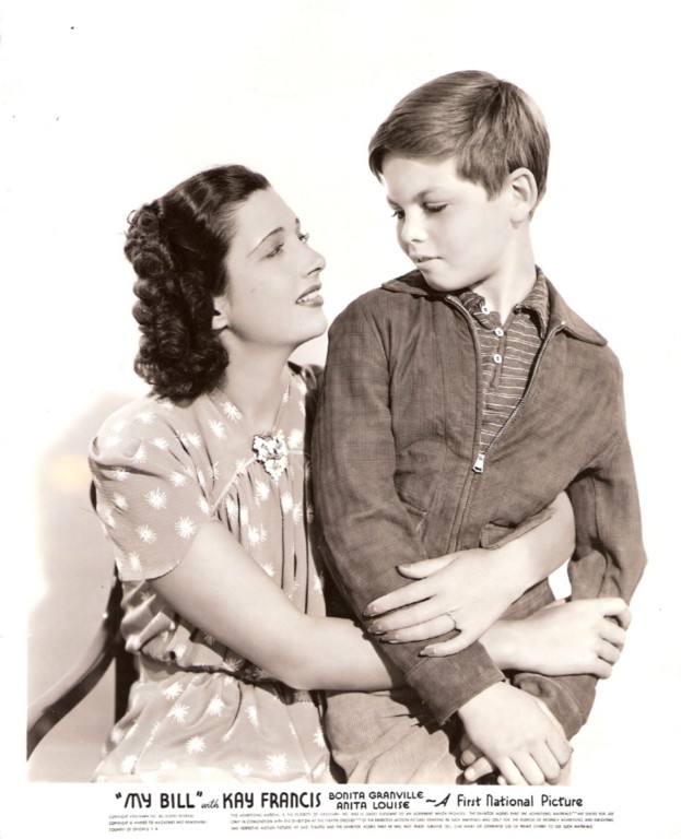 Kay Francis and Dickie Moore in My Bill (1938)