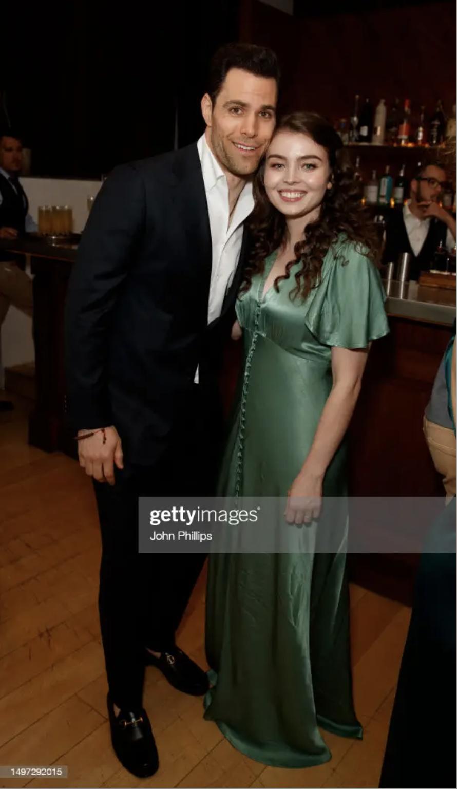 James Andrew Fraser and Margret McCoy at the London Premiere of "Gabriel's Redemption Part 1"