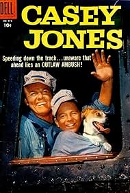 Alan Hale Jr. and Bobby Clark in Casey Jones (1957)