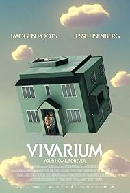 Jesse Eisenberg, Imogen Poots, and Senan Jennings in Vivarium (2019)