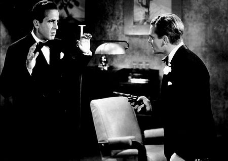 James Cagney and Humphrey Bogart in "The Roaring Twenties," 1939 Warner Bros.